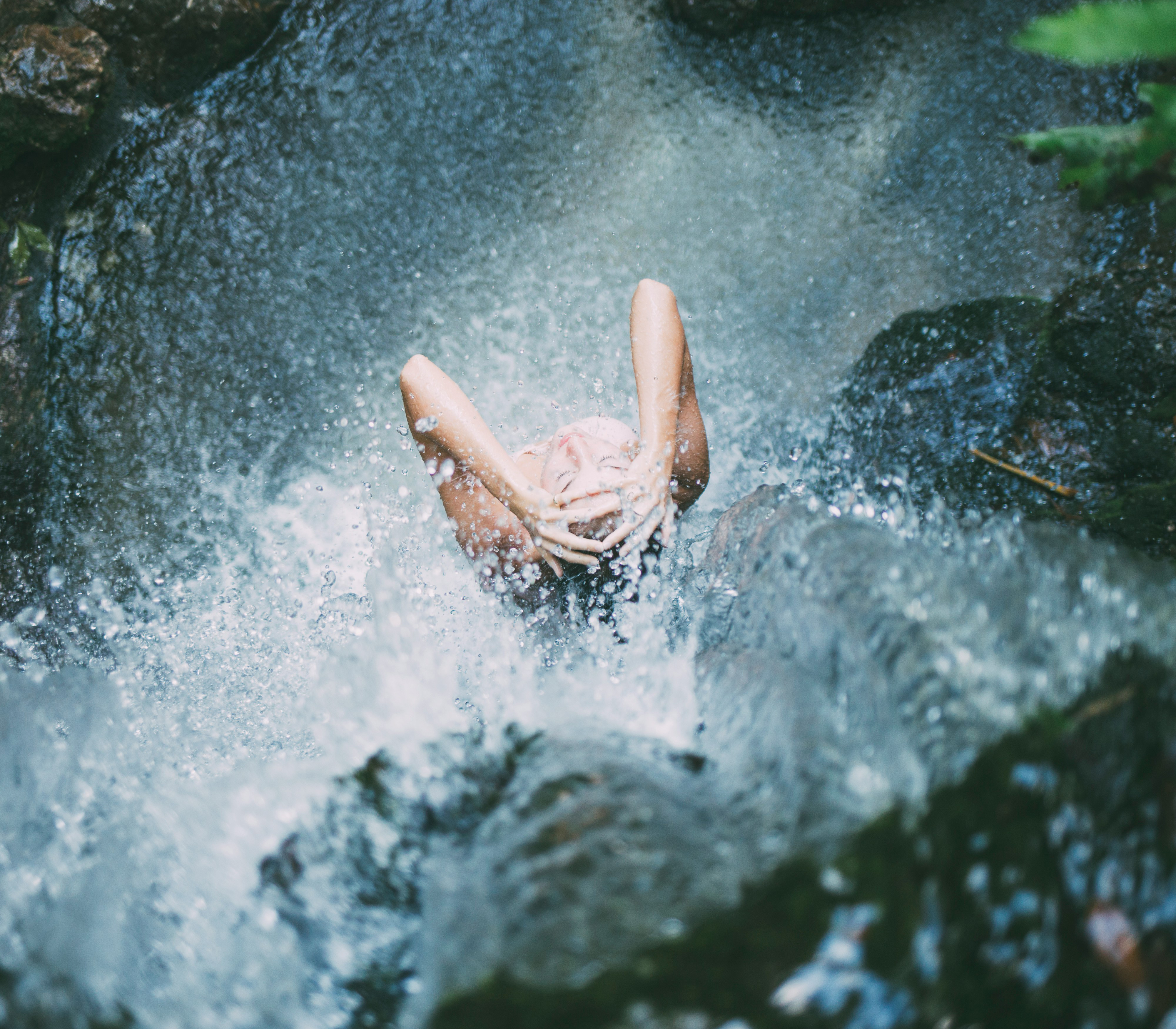 写真：ヘッドスパ